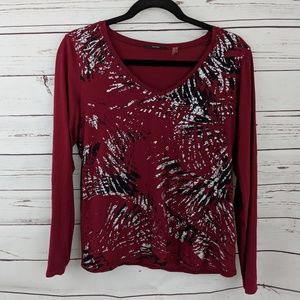 Tahari long sleeve shirt